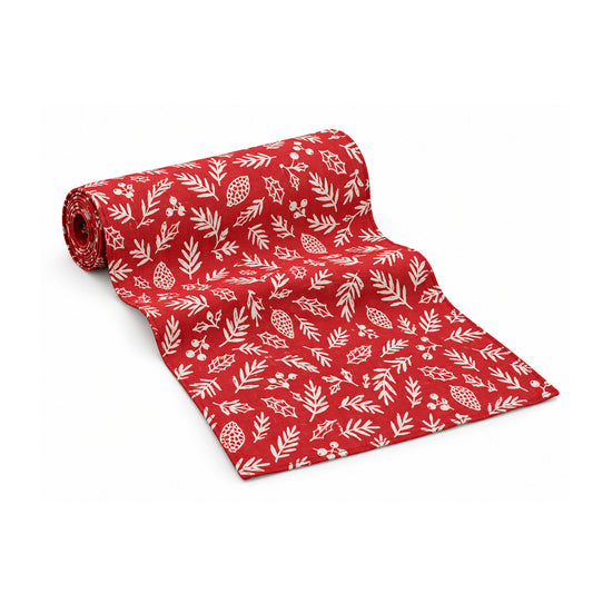 Table runner - Red Default Title