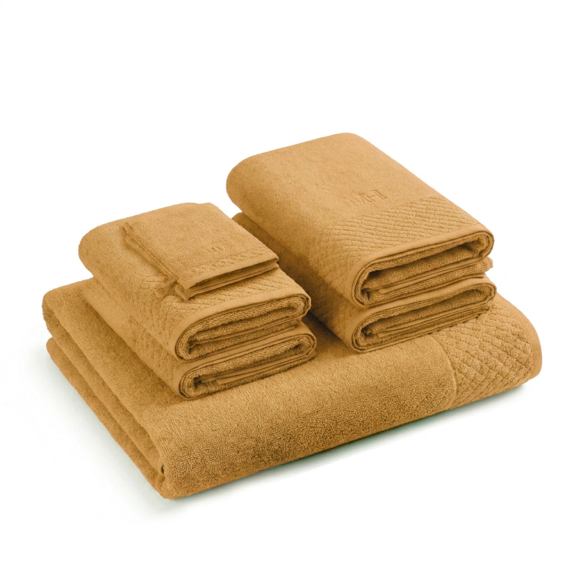 Complete bath linen set combed cotton LT - Eden - 7 pieces