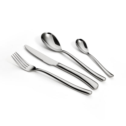 Cutlery box in stainless steel - Horizon - Silver -24 pieces Default Title