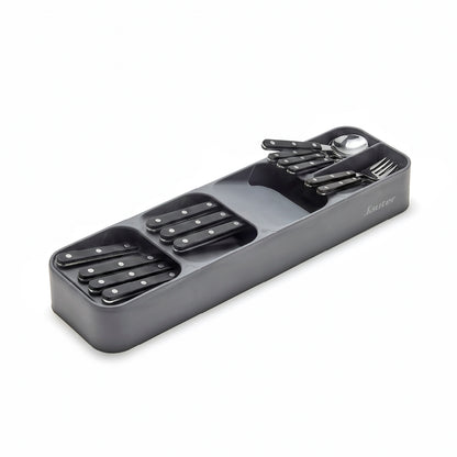Cutlery tray for drawers - Grey