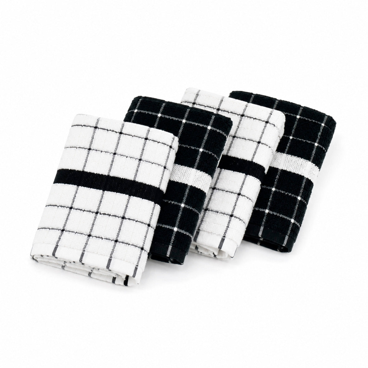Kitchen towel combed cotton ZT - Maillon - 4 x (45 x 70 cm)