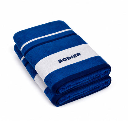 Bath towel combed cotton Jacquard DS - Escadre - 2 x (70 x 140 cm)