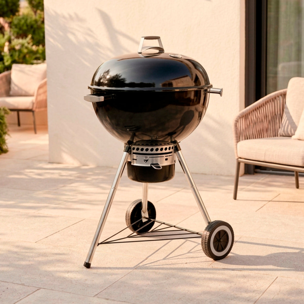 Charcoal barbecue - Black
