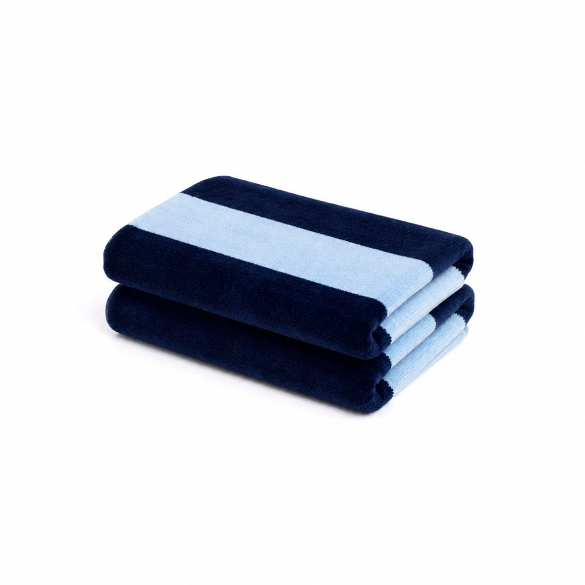Hand towel cotton velvet - Lignage - 2 x (50 x 90 cm)