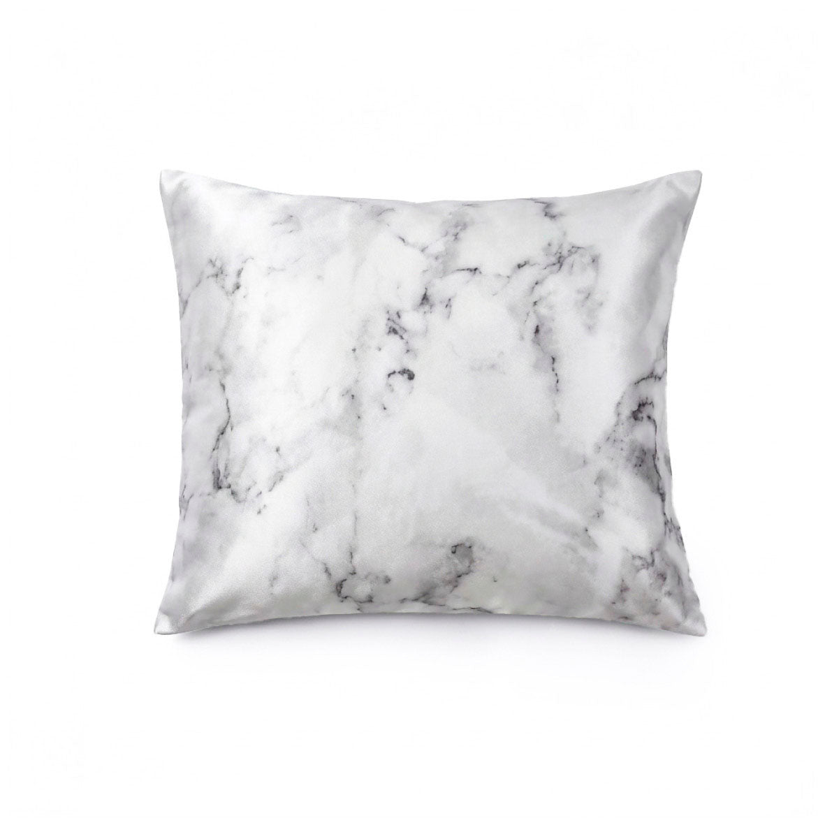 Pillowcase silk - Nuit de soie Grey marble