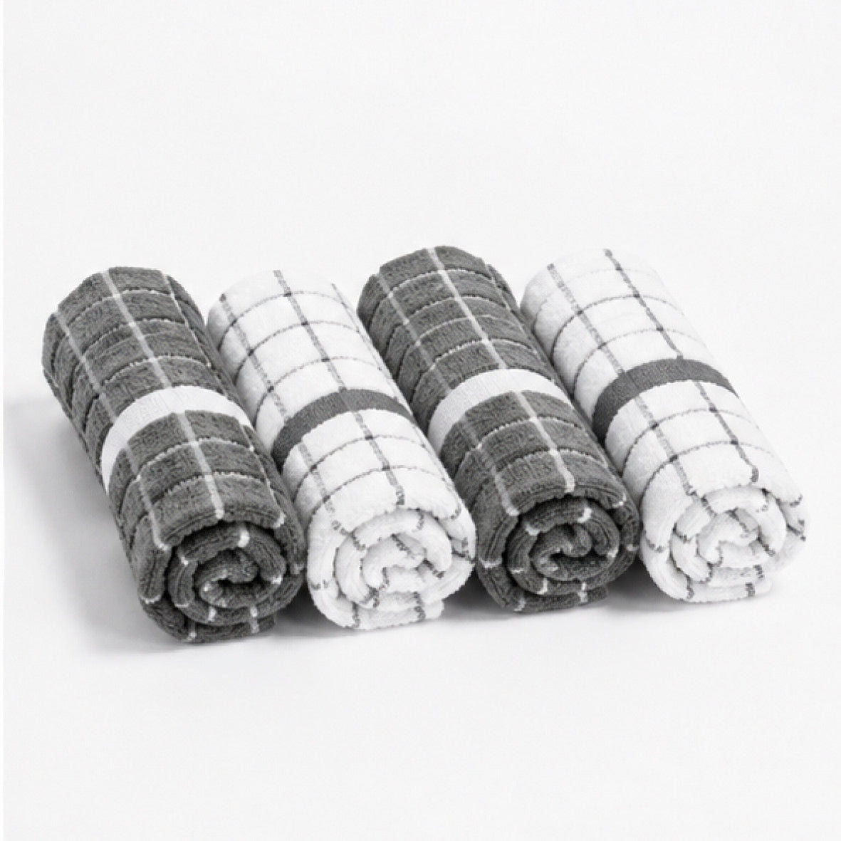 Kitchen towel combed cotton ZT - Tissage - 4 x (45 x 70 cm)