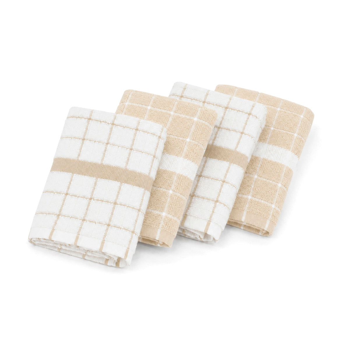 Kitchen towel combed cotton ZT - Maillon - 4 x (45 x 70 cm)