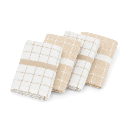 Kitchen towel combed cotton ZT - Maillon - 4 x (45 x 70 cm)