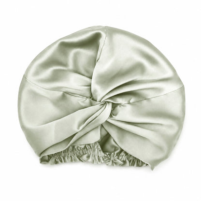 Nightcap silk - Caresse nocturne Sage green - 20 x 30 cm