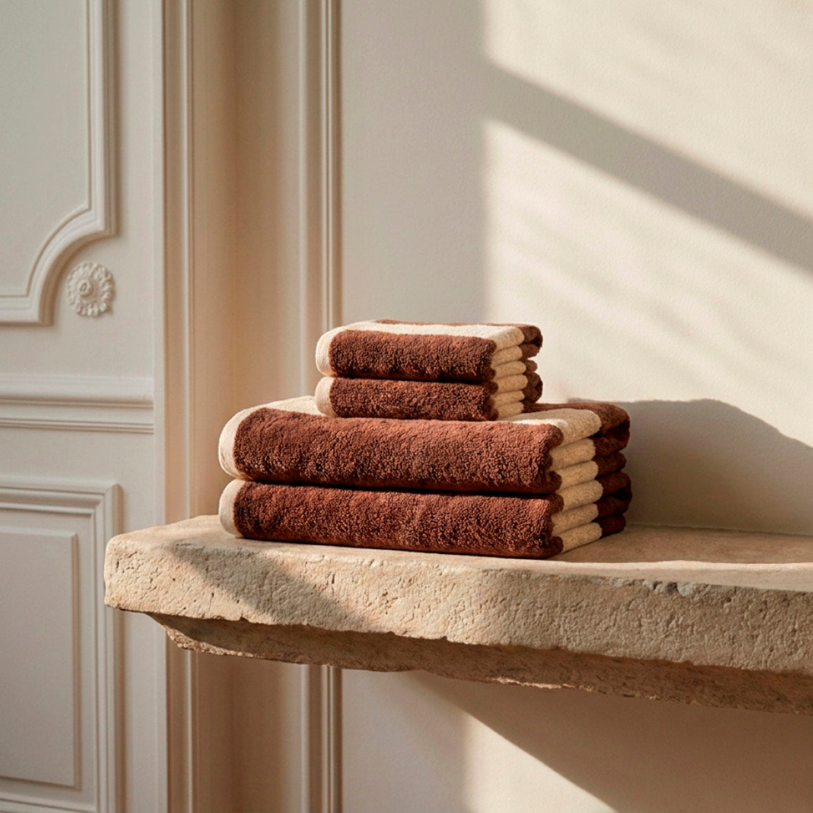 Hand towel combed cotton Jacquard YD - Cabana - 2 x (50 x 90 cm)