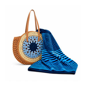 Set beach towel + beach bag - Vagues calmes