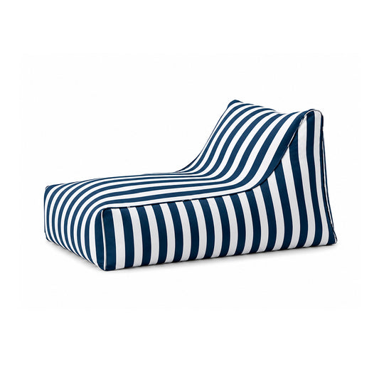 Lounger beanbag cover outdoor - Sirocco Blue