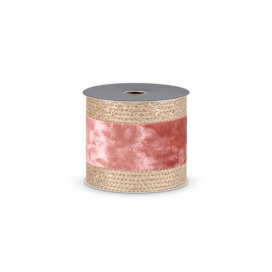 Velvet decorative ribbon, assorted - Pink Default Title
