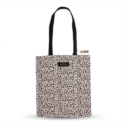 Tote bag - Leopard Black