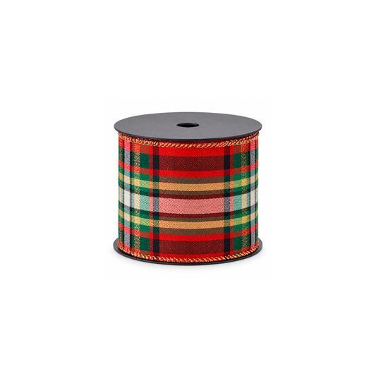 Decorative ribbon on a spool - Red/yellow Default Title