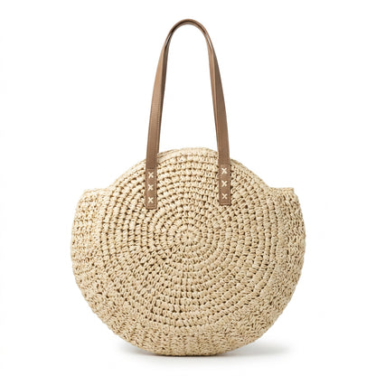 Tote bag raffia - Mistral Beige
