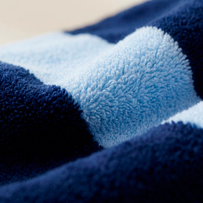 Bath towel cotton velvet - Lignage - 2 x (70 x 135 cm)