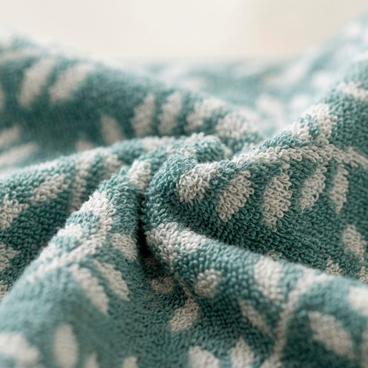 Bath towel combed cotton Jacquard YD - Souverain - 100 x 150 cm