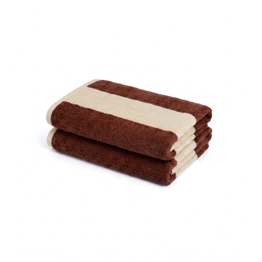 Hand towel combed cotton Jacquard YD - Cabana - 2 x (50 x 90 cm)