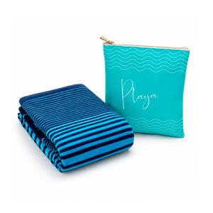 Set beach towel + pouch - Léo