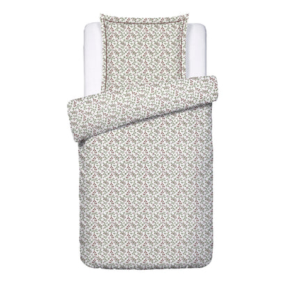 Duvet cover + pillowcase cotton satin - Brin de campagne Beige