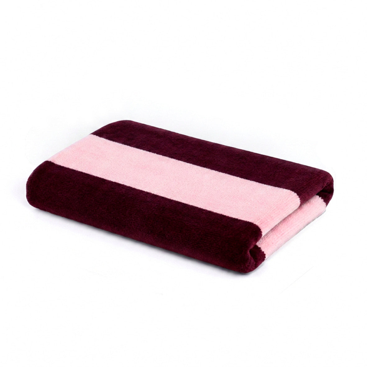 Bath towel cotton velvet - Lignage - 80 x 150 cm