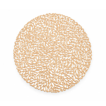 PVC placemat - Gold 38x 38 cm