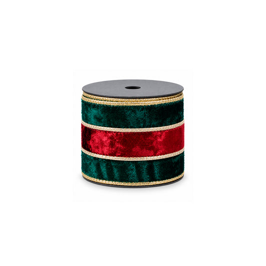 Decorative ribbon on a spool - Red/green Default Title