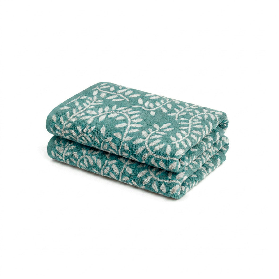 Hand towel combed cotton Jacquard YD - Souverain - 2 x (50 x 90 cm)