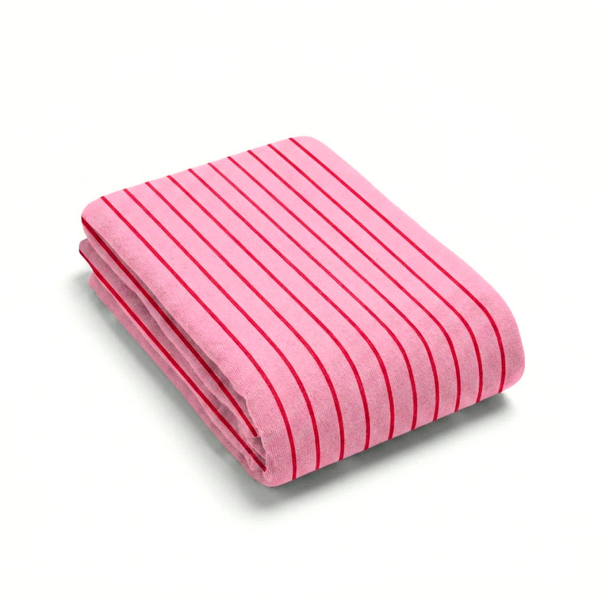 Beach towel cotton velvet - Livia Pink / Burgundy - 90 x 180 cm