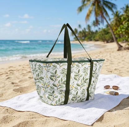 Cooler bag - Pasture White / Green