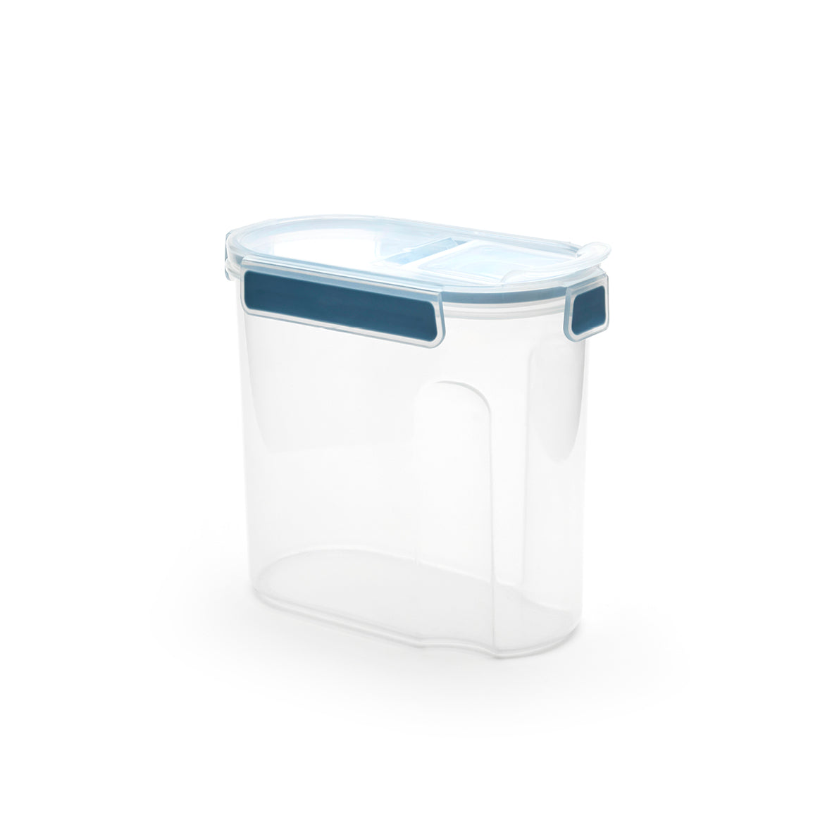 Plastic container with lid 23.5 x 12.5 x 20.5 cm