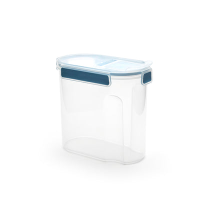 Plastic container with lid 23.5 x 12.5 x 20.5 cm