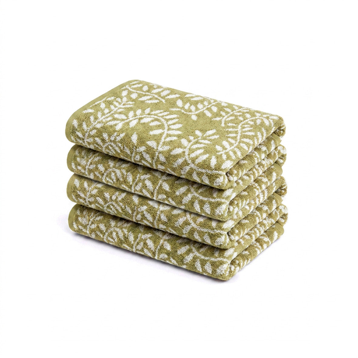 Guest towel combed cotton Jacquard YD - Souverain - 4 x (30 x 50 cm)