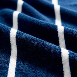 Beach towel cotton velvet Axis Dark blue - 90 x 180 cm