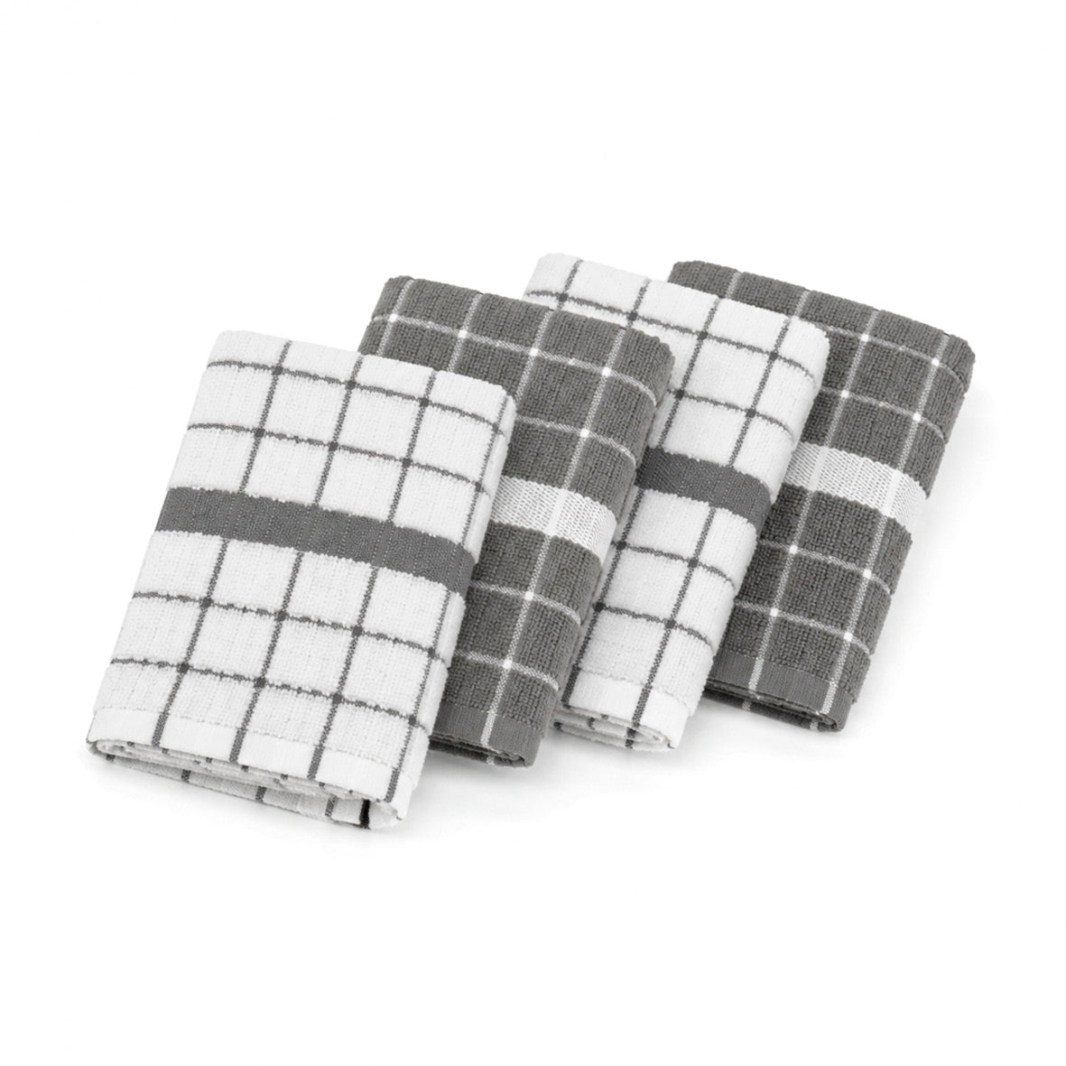 Kitchen towel combed cotton ZT - Maillon - 4 x (45 x 70 cm)