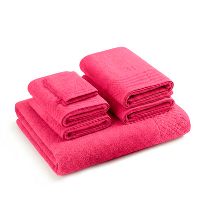 Complete bath linen set combed cotton LT - Eden - 7 pieces