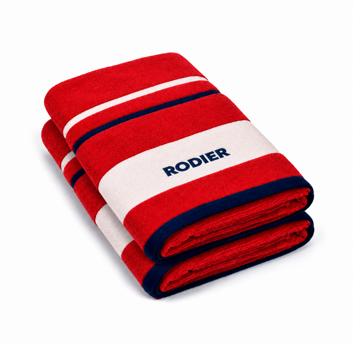 Bath towel combed cotton Jacquard DS - Escadre - 2 x (70 x 140 cm)