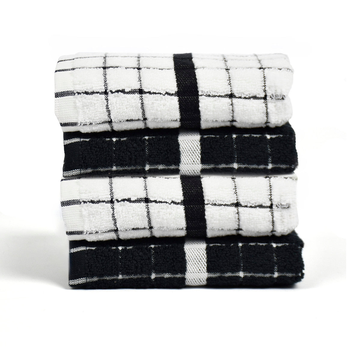 Kitchen towel combed cotton ZT - Terrasse - 4 x (45 x 70 cm)