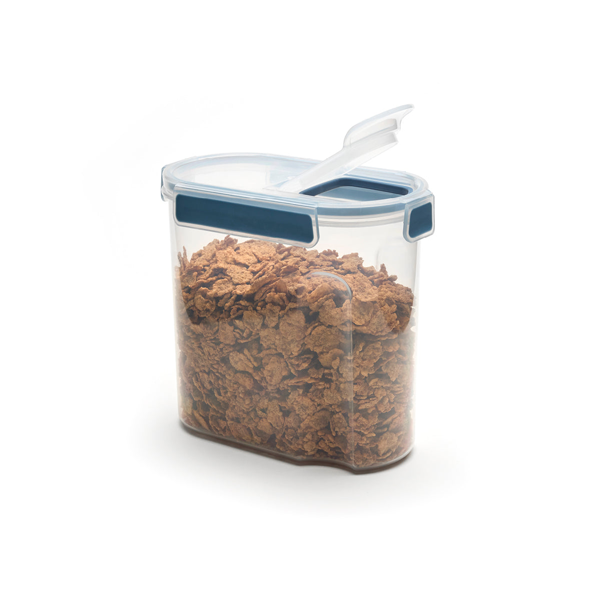 Plastic container with lid 23.5 x 12.5 x 20.5 cm