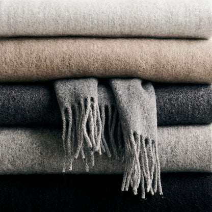 Cashmere scarf - Black