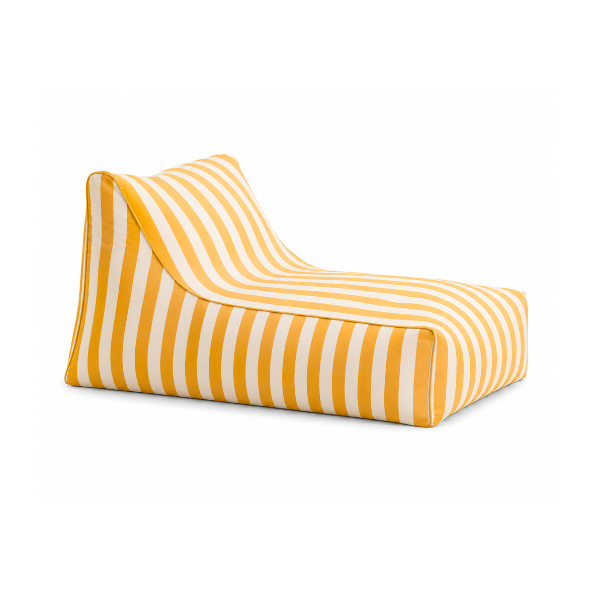 Lounger beanbag cover outdoor - Solana Yellow - Yellow - 100 x 70 x 65 cm