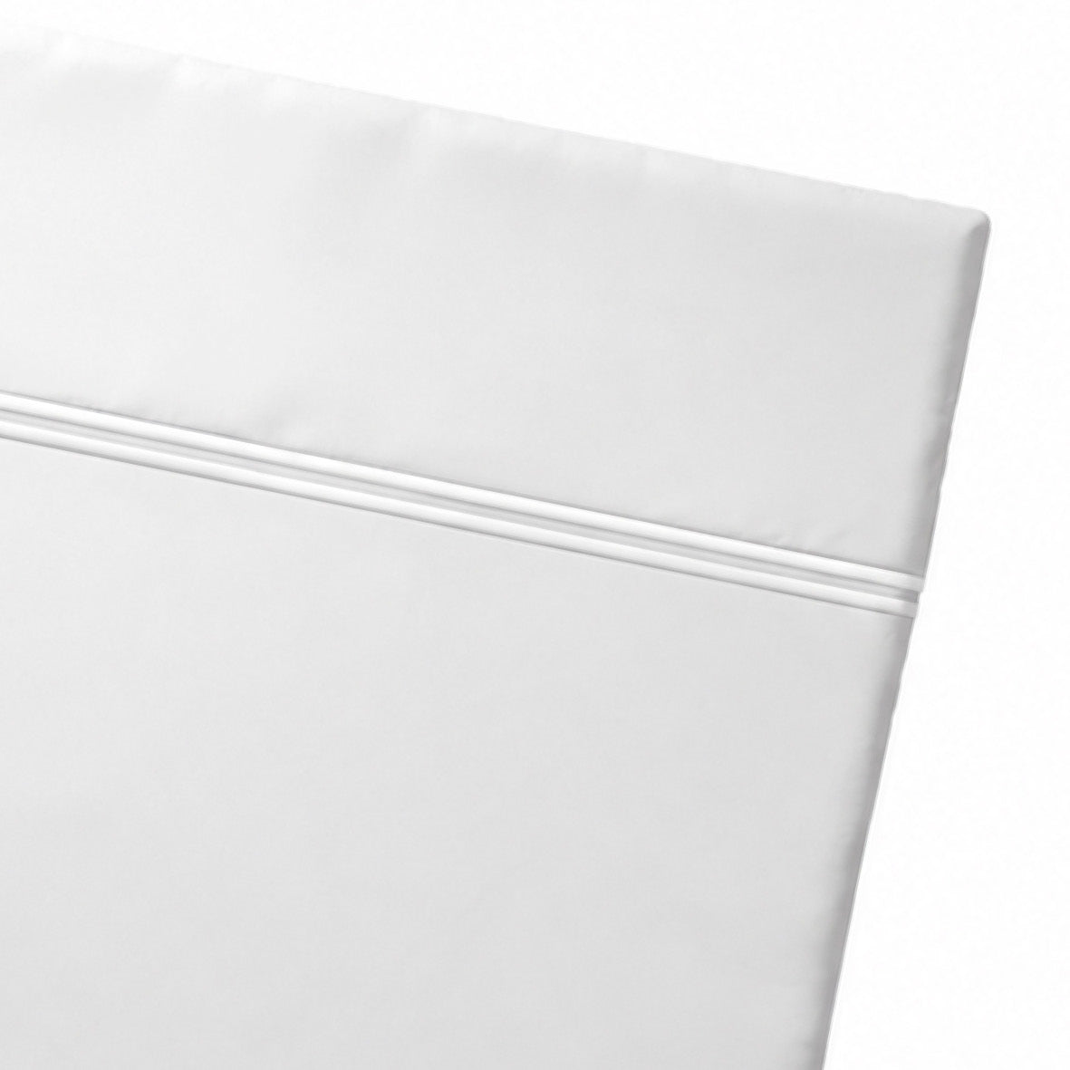 Flat sheet - 100% cotton sateen TC200 - Nîmes - white