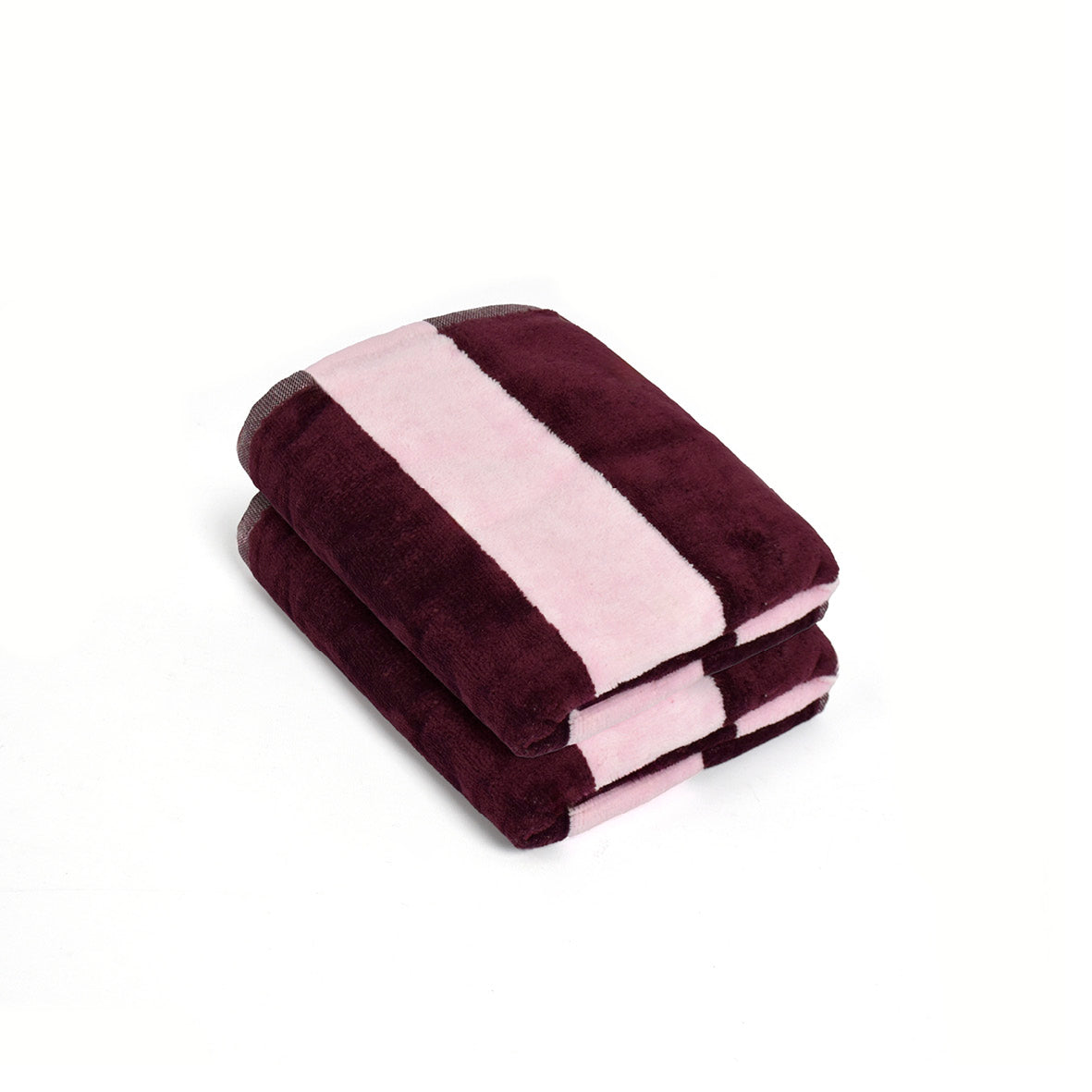 Hand towel cotton velvet - Croisière - 2 x (50 x 90 cm)