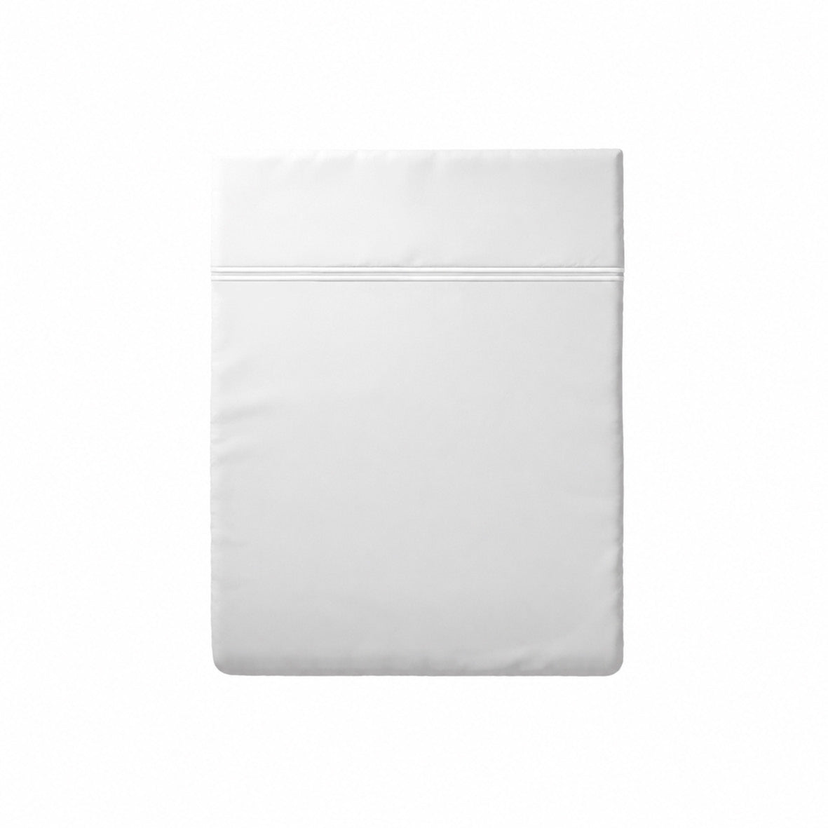 Flat sheet - 100% cotton sateen TC200 - Nîmes - white