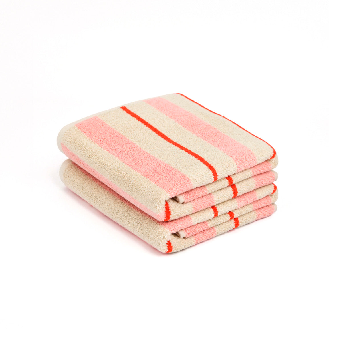 Bath towel combed cotton Jacquard YD - Flâneur - 2 x (70 x 140 cm)