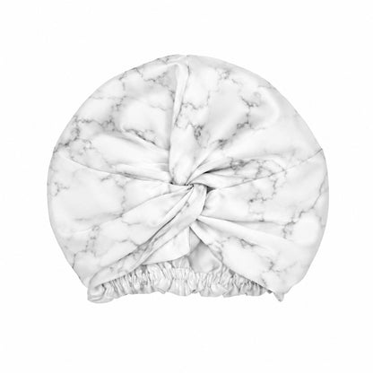 Nightcap silk - Caresse nocturne Grey marble - 20 x 30 cm