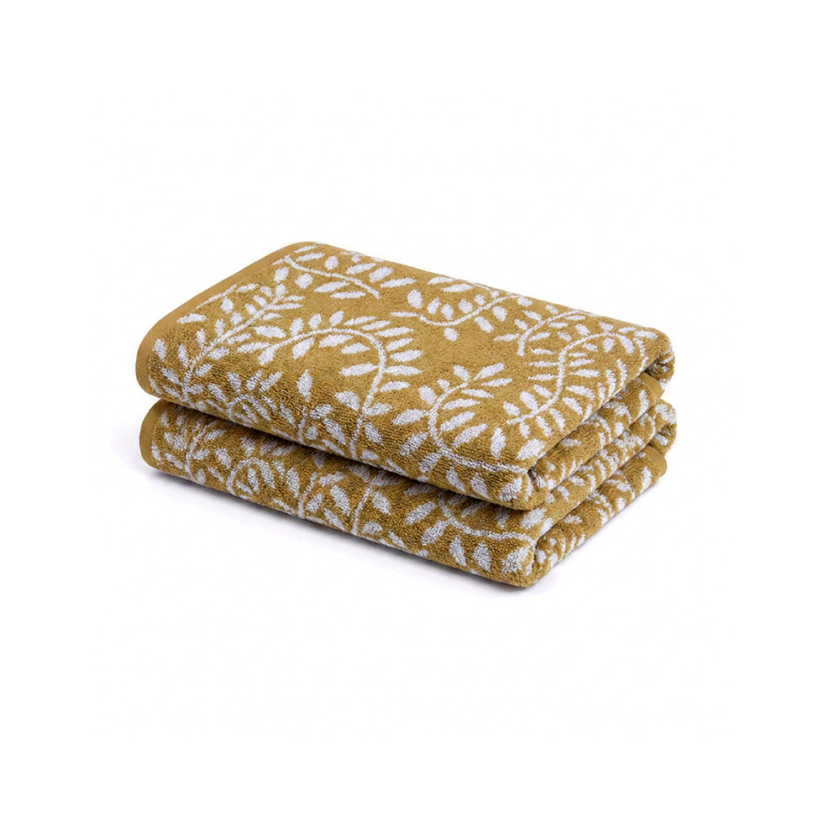 Hand towel combed cotton Jacquard YD - Souverain - 2 x (50 x 90 cm)
