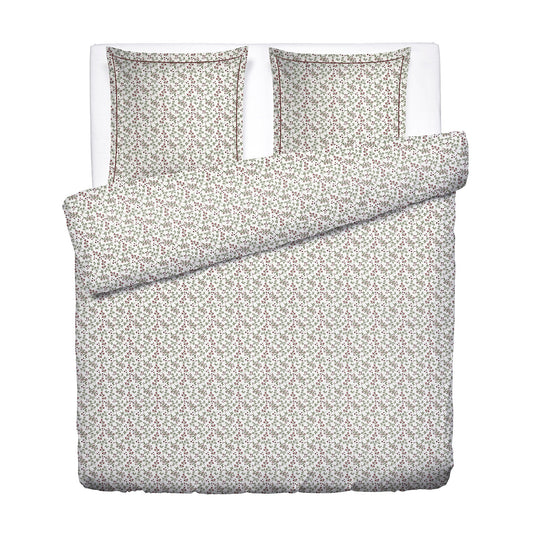Duvet cover + pillowcase cotton satin - Brin de campagne Beige