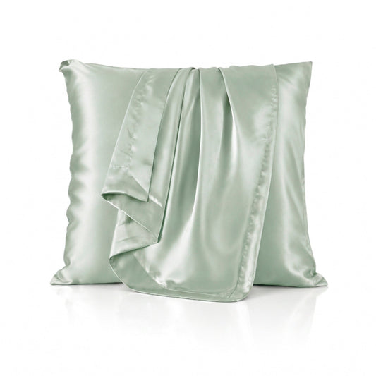 Pillowcase silk - Lunéia Sage green